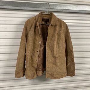 Men's Classic Tan Shirt Jacket